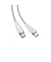 DEVIA cable Star PD USB-C  USB-C 1,5 m 60W 3A white DVCB-387647 78864 έως 12 άτοκες Δόσεις